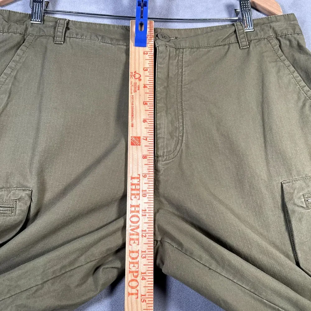 Nike Shorts Mens 36‎ Green Cargo Woven Ripstop Outdoor 10